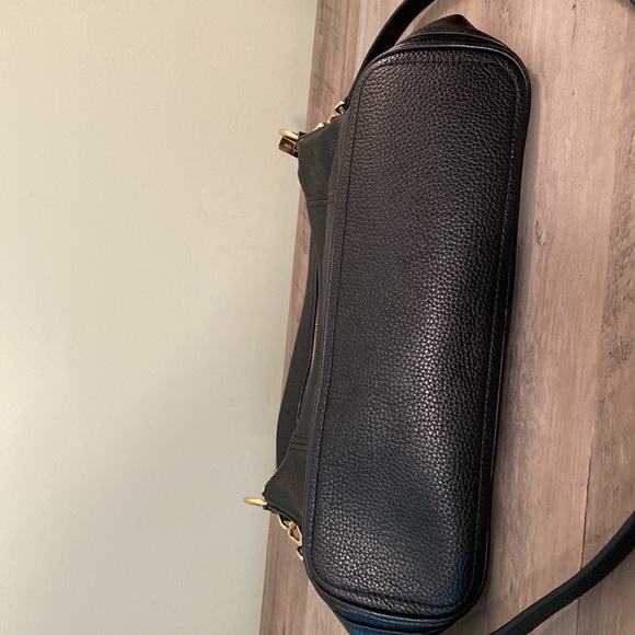 Michael Kors Black Pebbled Leather Large Crossbody Convertible Shoulder Bag - Picture 14 of 15